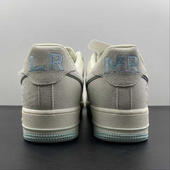 Nike Air Force 1 Low Rice White/Grey-Moolight Custom - Born Sneakers