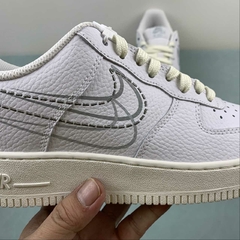 Nike Air Force 1 Low Multi-Swoosh White Sail - Born Sneakers