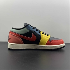 Jordan 1 Low SE Black Multi-Color - comprar online