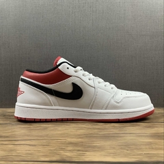 Jordan 1 Low White University Red Black - comprar online