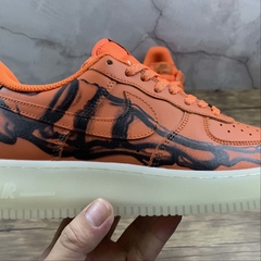 Nike Air Force 1 Low Orange Skeleton