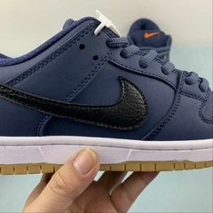 Nike SB Dunk Low Navy Black Gum - Born Sneakers