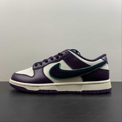 Nike Dunk Low Chenille Swoosh Grand Purple
