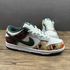 Nike Dunk Low Sail Multi-Camo na internet