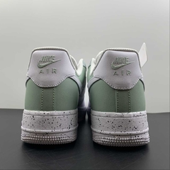 Nike Air Force 1 Low White Light Green Custom - Born Sneakers
