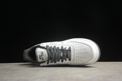 Nike Air Force 1'07 Low White/Grey-Dark Green Custom - loja online