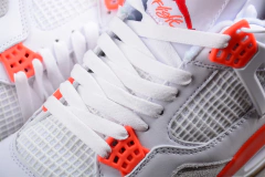 Jordan 4 Retro SB White/Orange Custom - Born Sneakers