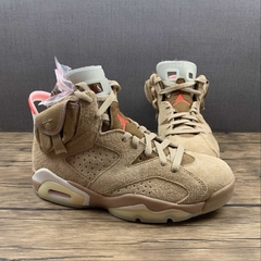 Jordan 6 Retro Travis Scott British Khaki na internet