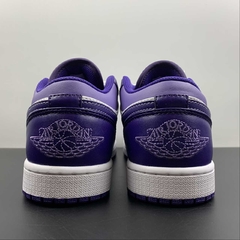 Jordan 1 Low White Purple - Born Sneakers