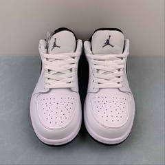 Jordan 1 Low White Black Outlet - loja online