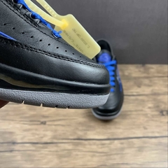 Jordan 2 Retro Low Off-White Black Blue - comprar online