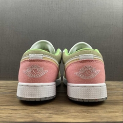 Jordan 1 Low Pastel Grind Vivid Green - Born Sneakers