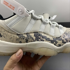Jordan 11 Retro Low Snake Light Bone - Born Sneakers