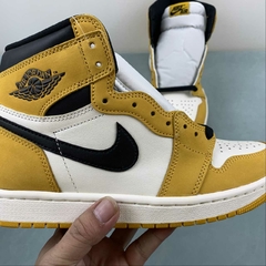 Jordan 1 High OG Yellow Ochre - Born Sneakers