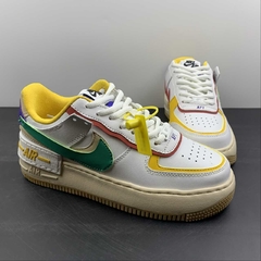Nike Air Force 1 Low Shadow Summit White Neptune Green na internet