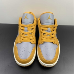 Jordan 1 Low Cement Grey Chutney - Born Sneakers