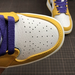 Imagem do Jordan 1 Mid SE Lakers