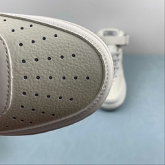 Nike Air Force 1 Mid Rice White/Silver Grey na internet