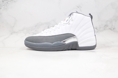 Jordan 12 Retro White Dark Grey