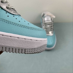 Nike Air Force 1 Low Tiffany & Co. 1837 Silver Custom - comprar online