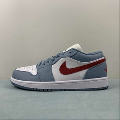 Jordan 1 Low Light Iron Ore/Siren Red