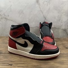 Jordan 1 Retro High Bred Toe na internet