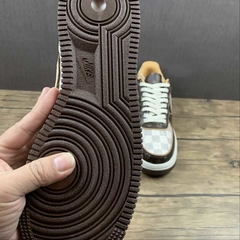 Imagem do Nike Air Force 1 Low Louis Vuitton Monogram Brown Damier Azur