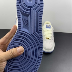 Imagem do Nike Air Force 1 07 Low Suede Light Grey Blue