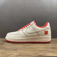 Nike Air Force 1 07 Low Undefeated Beige Red White