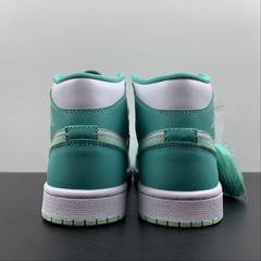 Jordan 1 Mid Washed Teal - Born Sneakers