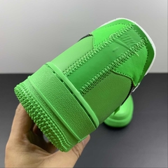 Nike Air Force 1 Low Off-White Light Green Spark - loja online