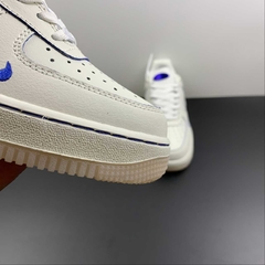 Nike Air Force 1 Low White Blue Custom - comprar online