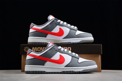 Nike Dunk Low Next Nature Smoke Grey Light Crimson - Born Sneakers