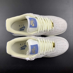 Nike Air Force 1 07 Low Suede Light Grey Blue - loja online