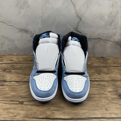 Imagem do Jordan 1 Retro High White University Blue Black