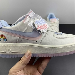 Nike Air Force 1 Low LV8 Double Swoosh Light Armory Blue - Born Sneakers