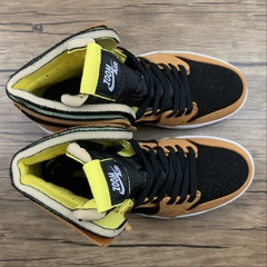Jordan 1 High Zoom Air CMFT Black Monarch - loja online