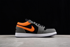 Jordan 1 Low Black Vivid Orange - comprar online