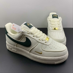 Nike Air Force 1 '07 Low Beige/Glace Blue/Gold Custom na internet