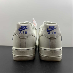 Nike Air Force 1 Low White Blue Custom - Born Sneakers