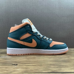 Jordan 1 Mid Dark Teal Green - comprar online