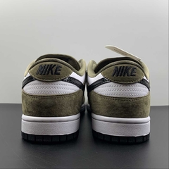 Nike SB Dunk Low White Black Trail End Brown - Born Sneakers