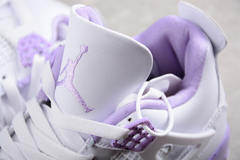 Jordan 4 Retro White/Purple Custom - loja online