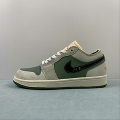 Jordan 1 Low Craft SE Sky J Light Olive Bright Mandarin