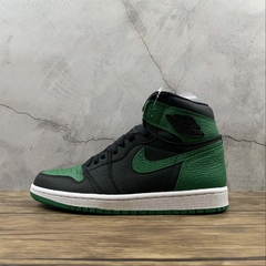 Jordan 1 Retro High Pine Green Black