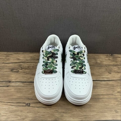 Imagem do Bapesta Low White ABC Camo Green