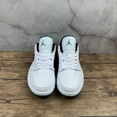 Imagem do Jordan 1 Low White Lucky Green Black