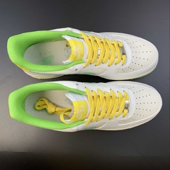 Nike Air Force 1 Low White/Grass Green Custom