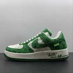 Louis Vuitton Nike Air Force 1 Low By Virgil Abloh White Green