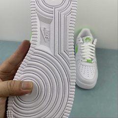 Imagem do Nike Air Force 1 Low White Green Custom